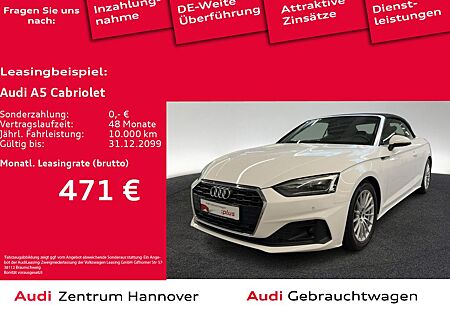 Audi A5 gebraucht kaufen Audi A5 Cabriolet 35 TFSI LED Kamera virtual Leder Na