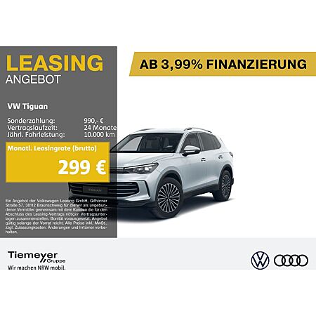 VW Tiguan leasen