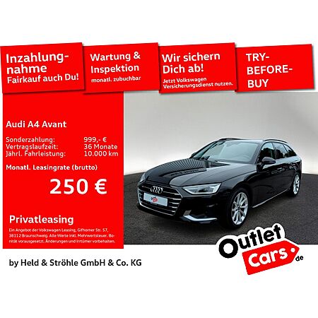 Audi A4 leasen