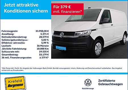VW T6 Transporter Volkswagen T6.1 Kasten 2.0 TDI NAVI SITZHEIZUNG PDC KLIMA