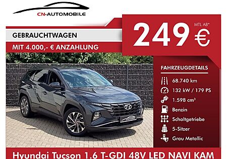 Hyundai Tucson 1.6 T-GDI 48V LED NAVI KAM 18Z SHZ ASISST