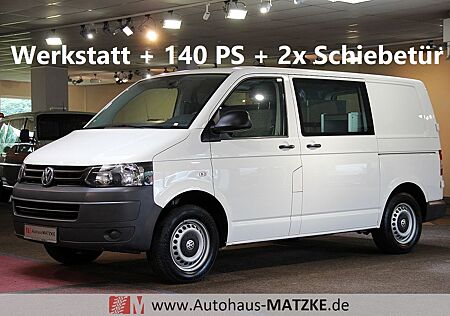 VW T5 Transporter Volkswagen T5 140PS Sortimo Werkstatt Ausbau Klima