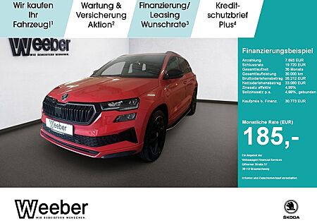 Skoda Karoq gebraucht kaufen Skoda Karoq Sportline 4x4 LEDER*NAVI*LED*PANO*AREAVIEW