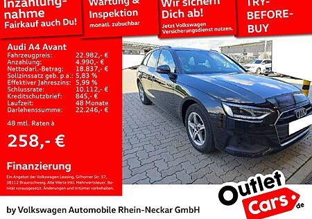 Audi A4 Avant 35 TDI S tronic Navi LED PDC SHZ uvm