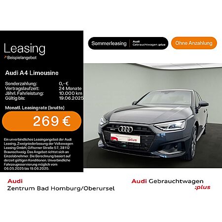 Audi A4 leasen