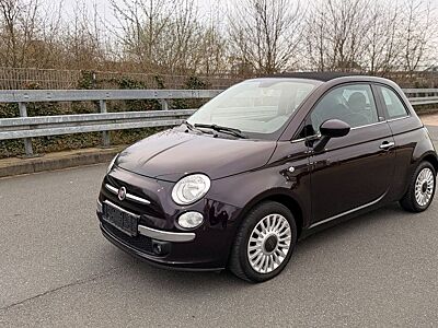 Fiat 500 Cabrio*Klima*PDC*TÜV Neu*Teilleder