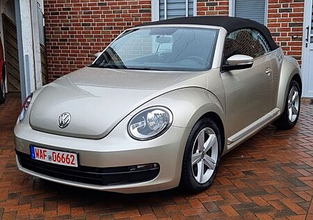 VW Beetle Volkswagen Cabriolet orig. 33.000km+Aut.+Klima+Leder