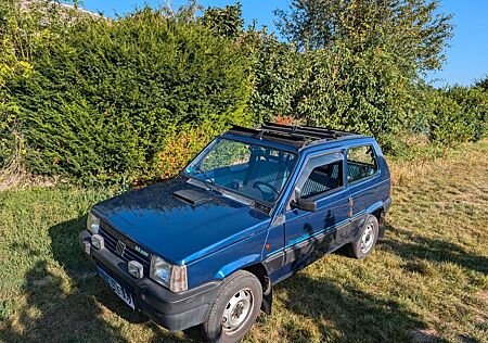 Fiat Panda Absolute Rarität, 4x4 mit Doppel-Faltdach