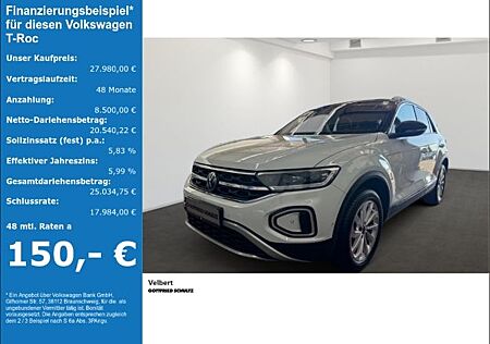 VW T-Roc Volkswagen Style 1.5 TSI DSG AHK*LED*Navi*SHZ