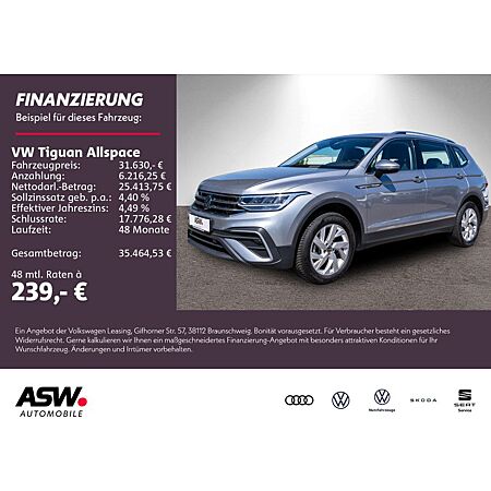 VW Tiguan Allspace leasen