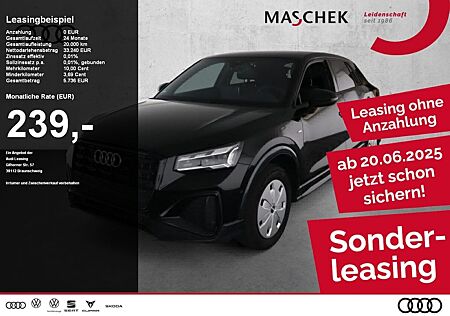 Audi Q2 S line 30 TDI AHK Matrix Black RearView GRA S