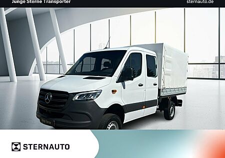 Mercedes-Benz Sprinter 319 Pritsche Plane 4x4 LED Standh AHK