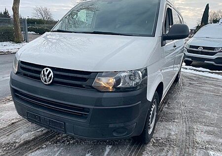 VW T5 Transporter Volkswagen Kasten lang 140PS Klima TÜV neu!!
