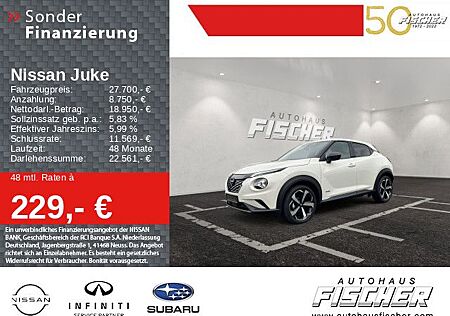 Nissan Juke 1.6 Hybrid Tekna Navi Sitzheizung Leder 360