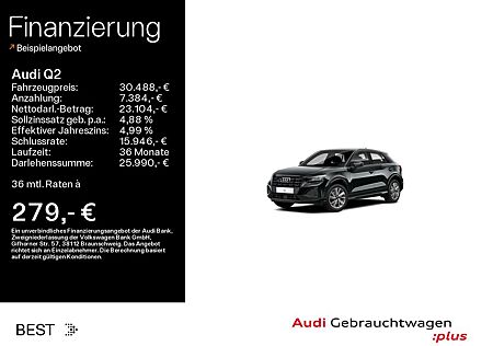 Audi Q2 Advanced 35 TDI qu. Assist*virtual*Navi*Kamer