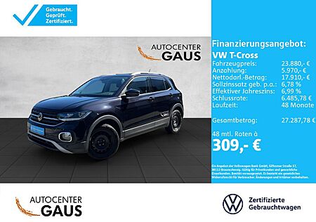 VW T-Cross Volkswagen Style 1.0 TSI*LED*Navi*ACC*RearView*Klim