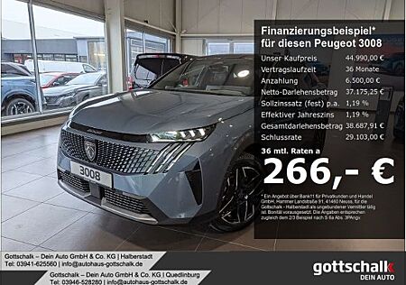 Peugeot 3008 Neuer GT HYBRID 136 e-DSC6 AHK-abnehmbar Pa
