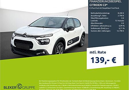 Citroën C3 PureTech 83 Stop&Start Feel Pack