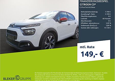 Citroën C3 PureTech 83 Shine