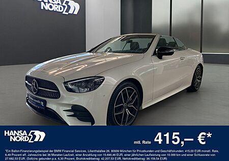 Mercedes-Benz E 300 Cabrio AMG Line LED NAVI HUD KAMERA 19"