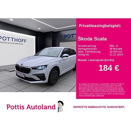 Skoda Scala leasen