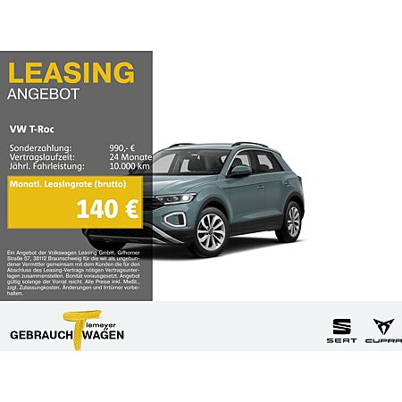 VW T-Roc leasen