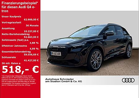 Audi Q4 e-tron gebraucht kaufen Audi Q4 e-tron 45 quattro SPORTPAKET+HUD+AHK+PANO+NAV