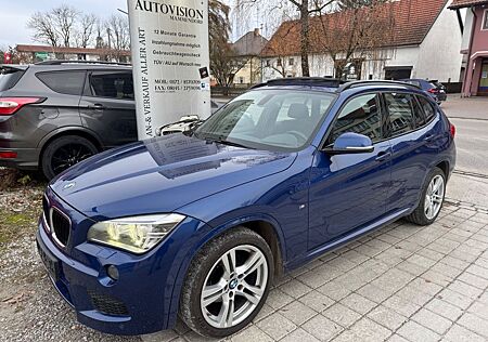 BMW X1 xDrive 20d Lemans blau Panorama M Paket