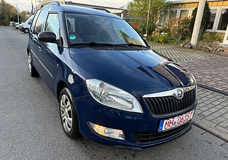 Skoda Roomster Praktik 1.6TDI 66KW KLIMA PDC AHK 1Hand