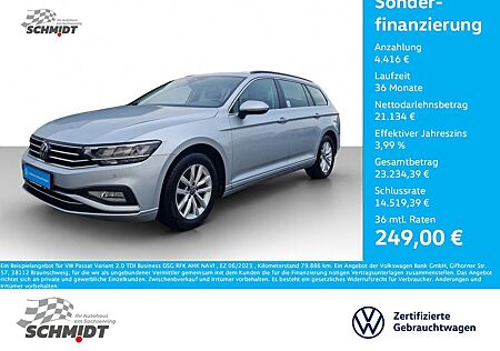 VW Passat Variant Volkswagen 2.0 TDI Business DSG RFK AHK NAVI