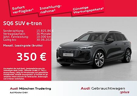 Audi SQ6 e-tron SQ6 SUV e-tron S-Luftfederfahrwerk Assistenzpake