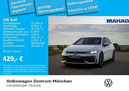 VW Golf Volkswagen R-Line 1.5 eTSI HeadUp|Keyless|RearView