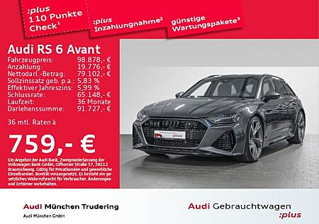 Audi RS6 Avant Dynamik-Paket+ Pano Matrix Head-up-Dis