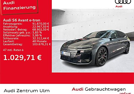 Audi S6 e-tron S6 Avant e-tron edition one B&O HuD PANO TECH PR