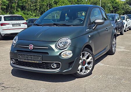 Fiat 500 Sport Green Matt *Panorama*Leder*18Tkm*