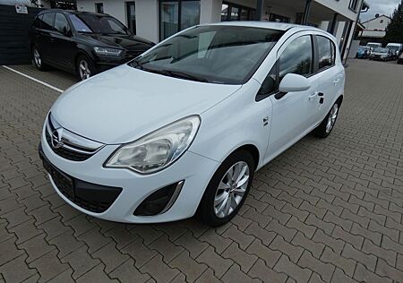 Opel Corsa gebraucht kaufen Opel Corsa 1,7 CDTI Alu Klima 4 Türen AHK Weiss