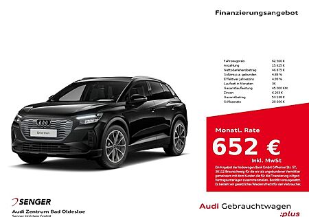 Audi Q4 e-tron 45 Navi Standklima Sportsitze PDC SHZ