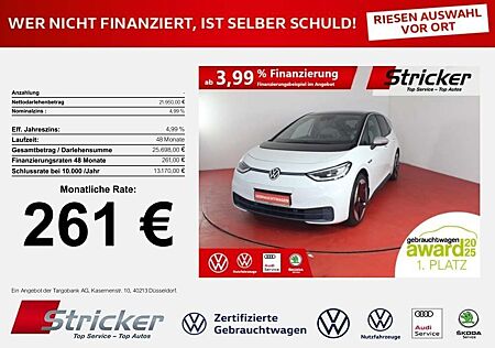 VW ID.3 Volkswagen 1st Max 150/58 261,-ohne Anzahlung Pano HUD