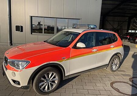 BMW X3 xDrive 20 d/Notarzt/Einsatzfzg/Service !!