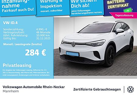 VW ID.4 Volkswagen Pro 4Motion 210kW Navi AHK Kamera Wärmepump