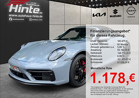 Porsche 911 Urmodell 911 (992) PDK Targa 4 GTS HL-LENKUNG CARBON MATR