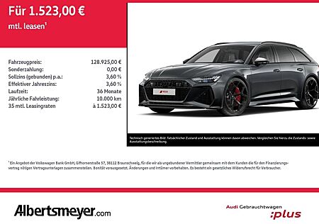 Audi RS6 AVANT 463 KW PERFORMANCE+B&O+STANDH+MATRIX