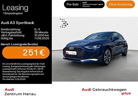 Audi A3 Sportback 35 TFSI advanced*KAMERA*AHK*NAVI-PL