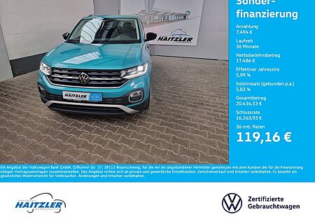 VW T-Cross Volkswagen Style 1,0 TSI DSG + Navigation + Kamera