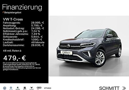VW T-Cross Volkswagen Life 1.0 l TSI DSG AHK*KAMERA*NAVI*DC
