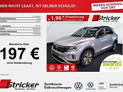 Volkswagen T-ROC Goal 2.0TDI DSG 197,-ohne Anzahlung Navi A