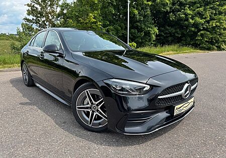 Mercedes-Benz C 300 Limo. 9G AMG Line,LED,AHK,RFK,Spur,Mbux