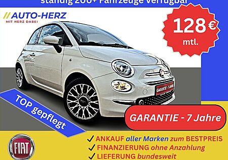 Fiat 500C Cabrio Klima+PDC+Navi+DAB+Leder+Tempomat