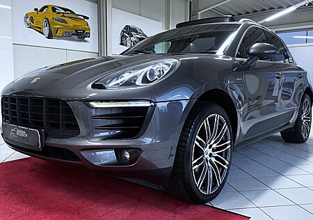 Porsche Macan S Diesel 3.Hand PANO LEDER LED STANDHE.