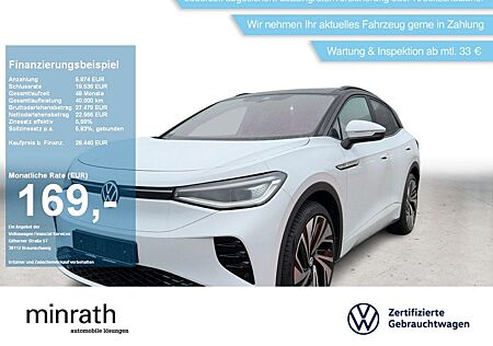 VW ID.4 Volkswagen GTX 4M 77 kWh MATRIX+NAVI+APP+DCC+HUD+PANO